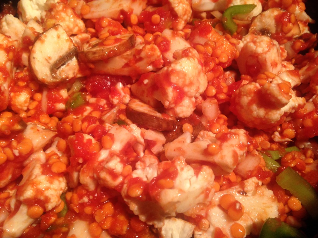 Healthy Goodness: Red Lentil Cauliflower&nbsp;Curry